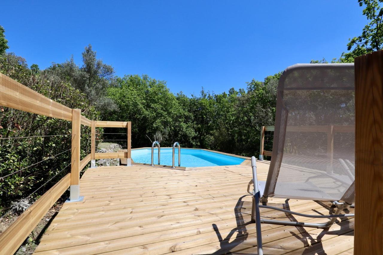 Le Mas Des Rouquets - Avec Piscine Et Jardin Anduze Exteriör bild